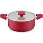 Jumbo Swiss Crystal Red 7 Parça Tencere Seti - Görsel 3