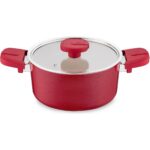 Jumbo Swiss Crystal Red 7 Parça Tencere Seti - Görsel 5