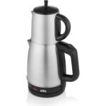 Sinbo Inox Çaycı ve Elektrikli Türk Kahvesi Makinesi Seti - Görsel 2