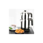 Korkmaz A369 Demtez InoxSiyah Elektrikli Çaydanlık 1.6 lt