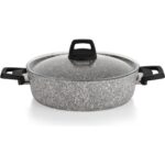 Schafer Dark Storm Tencere Seti 12 Parça-Gri - Görsel 3