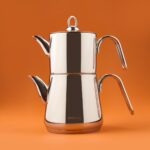 ArYıldız Alya Çaydanlık Takımı - Gri - 1,75 lt + 1 lt