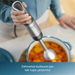 Philips 5000 Serisi HR2695/00 El Blenderi - Siyah / Inox - 1200 Watt - Görsel 4