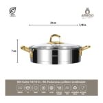 Amboss Diamond 18 Parça Paslanmaz Çelik Gold Çeyiz Seti Dia-6268 - Görsel 5