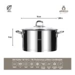 Amboss Diamond 18 Parça Paslanmaz Çelik Çeyiz Seti DIA-6251 - Görsel 5