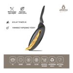 Amboss Mocca 30 cm Krep Tavası Siyah KRE-7678 - Görsel 5