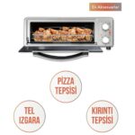 Kumtel Mini Pizza Fırını ve Hava Fritözü (Airfryer) HPO-01 - Görsel 3