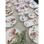 Yiğit Seramik Züccaciye Charming Rose 12 Kişilik 21 Parça Kahvaltı Takımı Kahvaltı Seti - Görsel 2