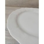 Porland Wavy Beyaz 24 Parça Porselen Yemek Takımı 6 Kişilik Şık ve Kullanışlı - Görsel 4