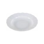 Porland Wavy Beyaz 24 Parça Porselen Yemek Takımı 6 Kişilik Şık ve Kullanışlı - Görsel 5