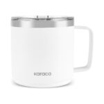 Karaca Thermal Çelik Termos Bardak 420 ml Beyaz