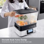 Fakir Premium Steam 1800W 18 Litre Buharlı Pişirici - Görsel 5