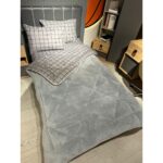 Violacasa Tek Kişilik Welsoft Pufidik Uyku Seti (Lastikli Çarşaflı)