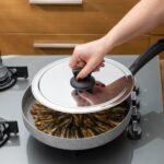 Emsan Rosa Balık Tavası 30 cm Granit Malzeme ile Antrasit Renk 1 Adet Tava - Görsel 3