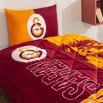 Taç Lisanslı Galatasaray Şanlı Aslan Yorgan Seti ( Yastık Hediyeli) - Görsel 3