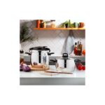 Schafer Optima Düdüklü Tencere Seti - Gri / Siyah - 6,5 Lt - Görsel 5