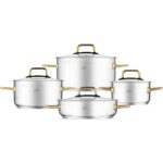 Jumbo Modena 8 Parça Titanyum Gold Tencere Seti