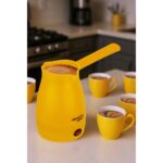 Awox Caffeen Türk Kahvesi Makinesi Elektrikli Cezve Sarı