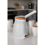 Awox Caffeen Türk Kahvesi Makinesi Elektrikli Cezve Beyaz