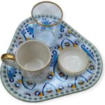 Mondecor Lotus Blue Kahve Sunum Fincan  4 Parça - Görsel 2