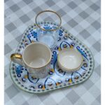 Mondecor Lotus Blue Kahve Sunum Fincan  4 Parça - Görsel 4