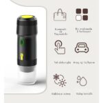 Kahvecepte Taşınabilir Espresso Makinesi (Beyaz) - Görsel 2