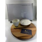 Madame Coco Loris 6'lı Beyaz Porselen Kahve Fincan Seti 12 Parça - Görsel 3