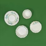 Evidea Kitchen Greeny 24 Parça Yemek Takımı - Renkli - Görsel 3