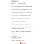 Lavinger Sera Kalın Borulu Çamaşır Kurutmalığı Kelebek - Görsel 2