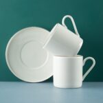 Aryıldız Hazel Platin 4 Parça 2 Kişilik Çay Fıncan Takımı