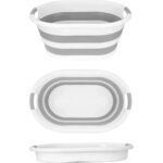 Herza House Katlanır 3lü Set - Çamaşır Sepeti 25 Lt - Kova 6 Lt - Maşrapa 1 Lt - Görsel 3