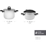 Karaca Perfect Gray İndüksiyon Tabanlı Düdüklü Tencere Seti 4+6 Litre - Görsel 2