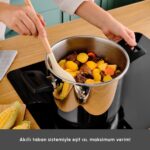 Karaca Perfect Gray İndüksiyon Tabanlı Düdüklü Tencere Seti 4+6 Litre - Görsel 5