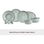 Karaca Earth Collection Skal 55 Parça 12 Kişilik Yemek Takımı - Görsel 3