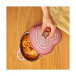 Karaca Love Demir Döküm Emayeli Tencere Pink 1,9 Lt - Görsel 2