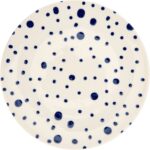 Matmel Porselen Salina Servis Tabağı - Mavi - 25 cm