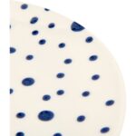 Matmel Porselen Salina Servis Tabağı - Mavi - 25 cm - Görsel 3