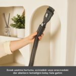 Karaca Vantuz Power Up Telescopic Dikey Süpürge Rosegold - Görsel 4