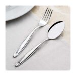 Nehir Lizbon Sade 6 Kişilik 30 Parça Kutulu Çatal Kaşık Bıçak Takımı - Görsel 3