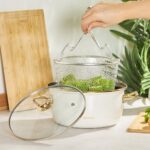 Emsan Nostalji Emaye Bej Kızartma Tenceresi - Görsel 3