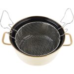 Emsan Nostalji Emaye Bej Kızartma Tenceresi - Görsel 5