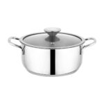 Schafer Steel Storm Çelik Tencere Seti 12 Parça-Inox - Görsel 4