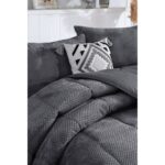 Elart Luis Comfort Set Çift Kişilik (195X215 Cm) Antrasit - Görsel 4