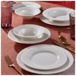 Güral Porselen Yemek Takımı 24 Parça Dilruba