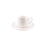 Emsan 6 Kişilik Desenli Porselen Kahve Fincanı Seti - 12 Parça - Görsel 5