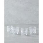 English Home Cosmic Cam 4’lü Kahve Yanı Bardak 135 ml Şeffaf