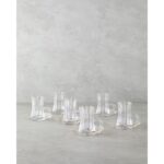 English Home Monica Cam 12 Parça 6 Kişilik Çay Seti 80 ml Gold