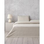 English Home Linework Kolay Ütülenir Tek Kişilik Nevresim Takımı 160X220 cm Bej