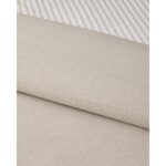 English Home Linework Kolay Ütülenir Tek Kişilik Nevresim Takımı 160X220 cm Bej - Görsel 3