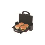 Arzum AR 287 Tostani 1800 W Çift Taraflı Yanmaz Yapışmaz Kaplama, Çıkarılabilir Plakalı Kırmızı Izgara ve Tost Makinesi – Yerli Üretim - Görsel 3